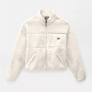 Dickies Red Chute Fleece - Brown size Small